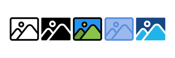 Gallery Icon Element For Design