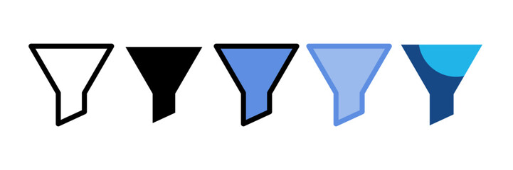 Filter Icon Element For Design