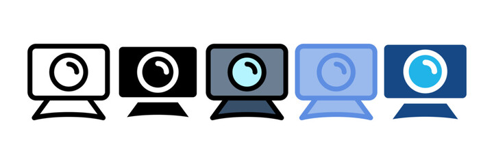 Webcam Icon Element For Design
