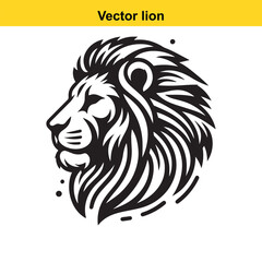 A vector lion