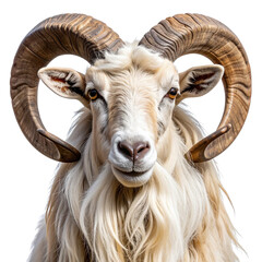 Untitled design - "Portrait of a Markhor with Detailed Horns and Beard, isolated on a transparent background