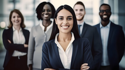 Obraz premium portrait of business team