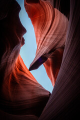 Lower Antelope Canyon Slot Canyon, Navajo Tribal Park, near Page, Arizona, USA