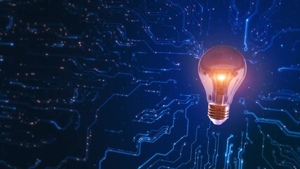 Hi-tech digital circuit network innovation Artificial intelligence success. Teamwork, education, key ingredients for corporate growth. Digital education fosters creativity Robotics innovative ideas. - Powered by Adobe