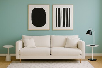 Minimalist Art Living Room Design