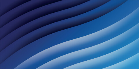 abstract blue gradient background with black and white lines shadow design