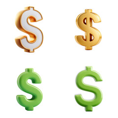 Obraz premium Dollar sign, currency, finance, money, symbol, economy, banking, gold, green, savings