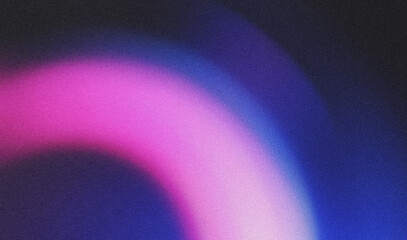 Vibrant and colorful abstract background featuring a smooth gradient of pink, purple, and blue with a subtle grainy texture