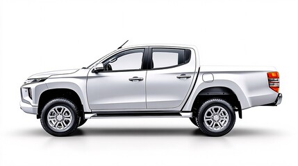 Fototapeta premium Off-road adventure vehicle urban setting vehicle image isolated background side view modern design