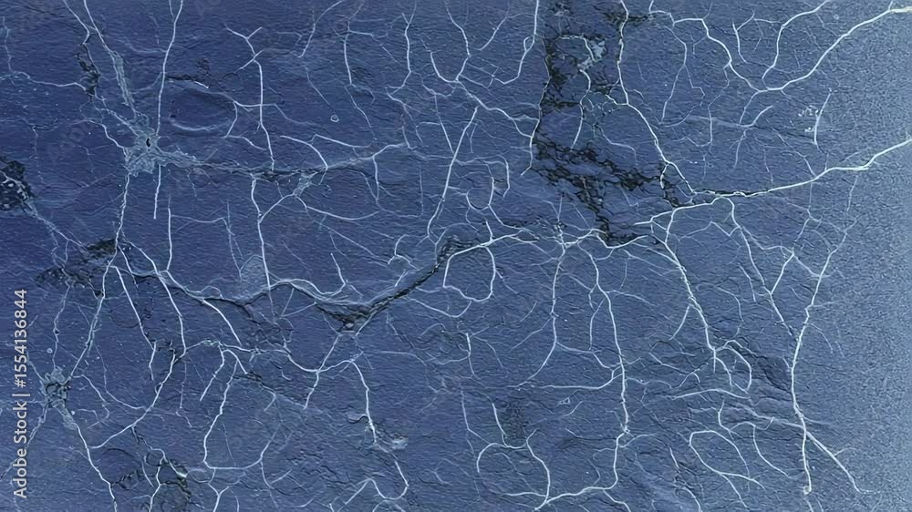 Poster cracked blue texture background with network like fissures ideal for backdrop and overlay