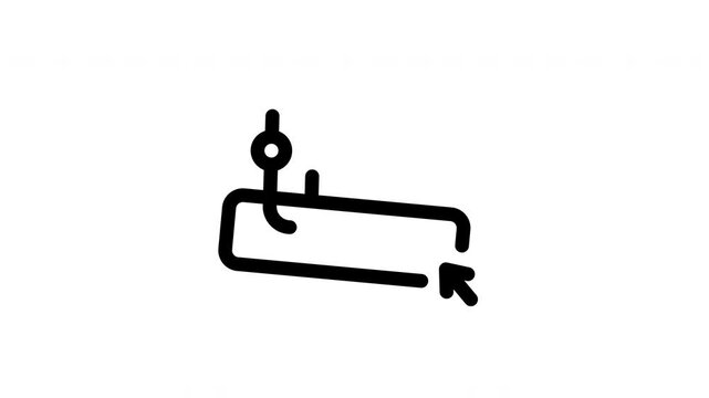 clickbait minimalist stroke animation