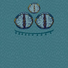 Illustrative image of Halloween pattern
