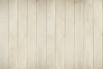 Photo sur Plexiglas Featuring flat-design whitewashed wooden plank wall showcasing subtle wood grain, knots, seams