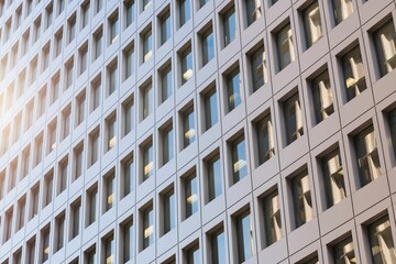 Close-up of office building