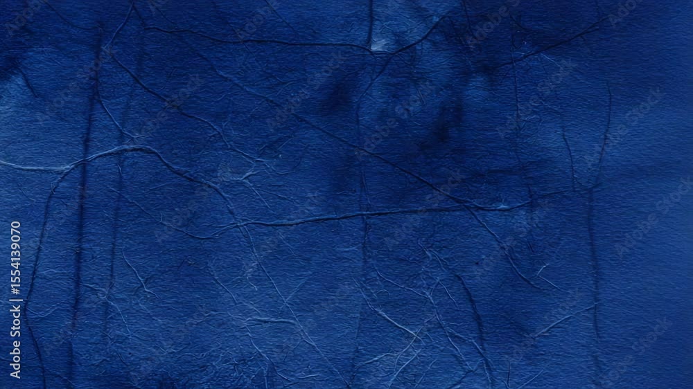 Aufkleber deep blue textured surface with subtle cracks and imperfections abstract background reminiscent of a