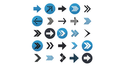 Arrow icon set