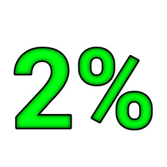 2% percent discount