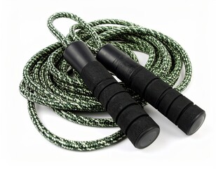 Jump Rope Fitness Workout Gear Isolated
