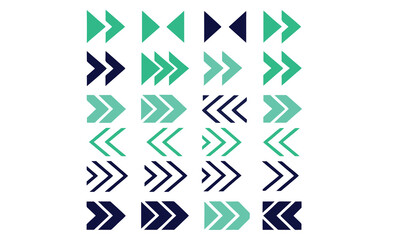 Arrow icon set