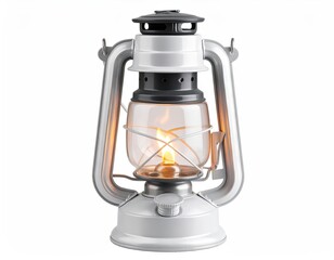 Lit Oil Lamp with Classic Design