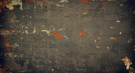 Weathered dark wall texture background
