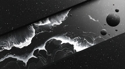 Abstract cosmic landscape (1)