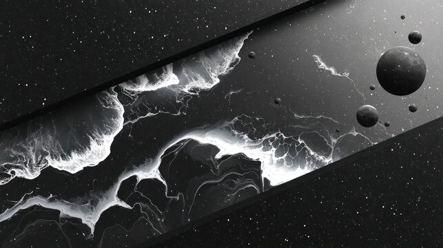 Abstract cosmic landscape (1)