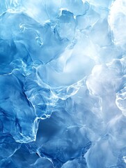 Obraz premium Abstract Ice Blue Background Image