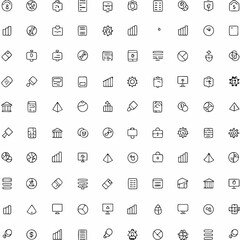 break even analysis icon set   (1)