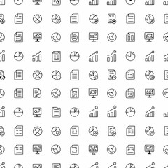 business report and dashboard icon set             (1)