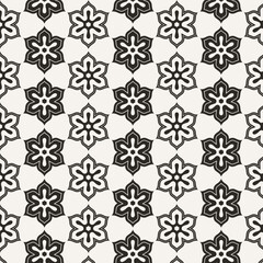 Vector seamless pattern. Modern stylish texture
