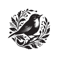 vector illustration of a bird