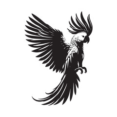 eagle with wings