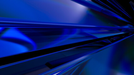 Shiny blue lines abstract background
