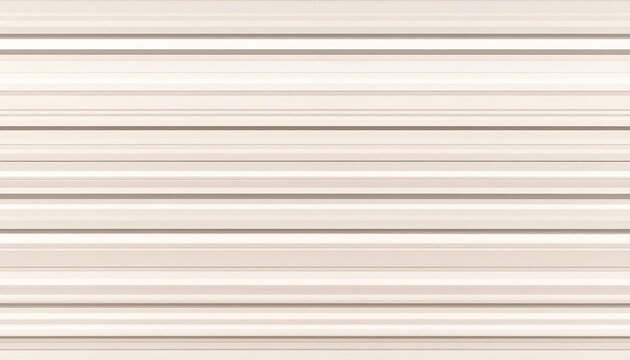 Horizontal beige and white stripes of varying thickness create a minimalist, textured effect.  The subtle color variation adds depth to the parallel lines