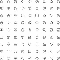 mobile banking ux icon pack                       