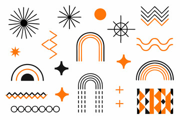 set of icons for design