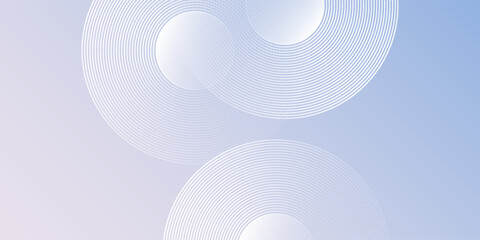 Modern hexagon lines on light mesh blue an pink background. Geometric stripe line art design for poster, brochure, cover, website, header, web banner, presentation at