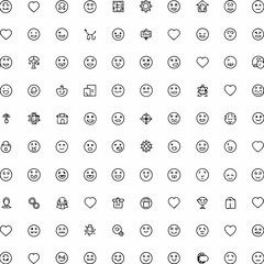 set of icons