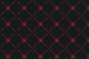 Cerise color vector pattern design made by adobe illustrator.