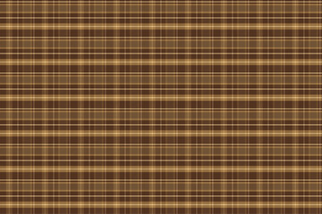 Tartan Check Pattern Brown Autumn