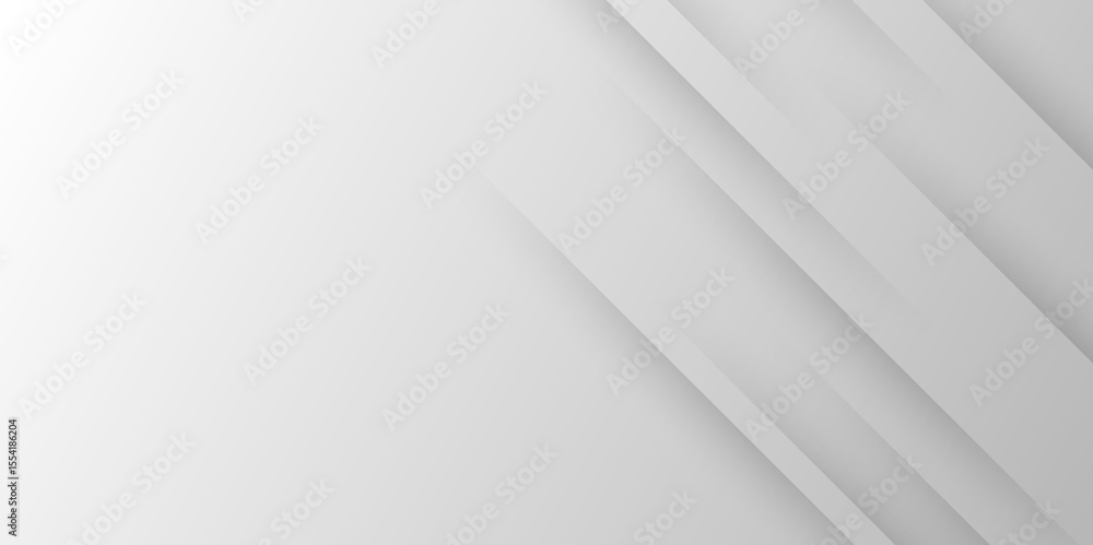 Poster white and gray line geometric concept technology modern futuristic subtle abstract background. moder