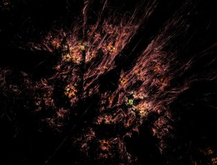 Imaginatory fractal abstract background Image