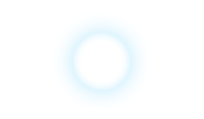 sky Round glowing circle Shiny 3D sphere with round abstract design and metallic look on blank background