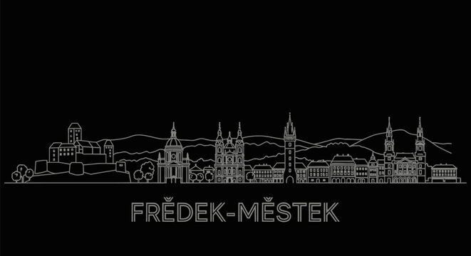 FrdekMstek Skyline with Czech Republic, and Cityscape.