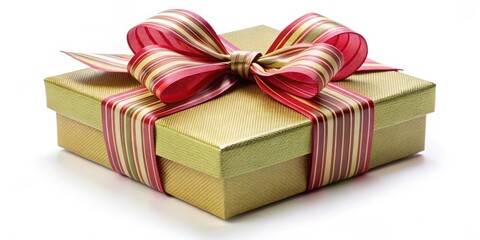 Gift box with matching ribbon bow