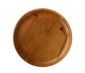 Top wood dish background for decoration menu