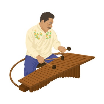 Marimba clip art preview