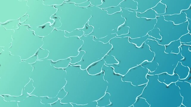 animation like tropical ocean wave teal