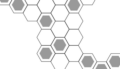 Abstract medical background with molecules structure.